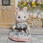 シルバニア服シルバニアファミリー＊シルバニア服＊お母さん＊花柄ワンピース＊
