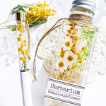 ミモザの木箱ハーバリウム&ハーバリウムボールペン   spring  フラワーギフト 