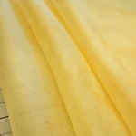 【4匁】正絹羽二重《菜の花色×ｵﾚﾝｼﾞ》