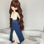 ドッキングスカート　２２cm ドール服　送料無料