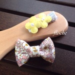 ベビーちゃんから使える★ベビーヘアクリップ2点セット