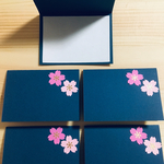 ミニカード メッセージカード 桜 シンプルカード