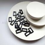 6Ｐ✴新色真っ黒登場!!!　連結パーツ　チェーンパーツ　ハンドメイド　アクセサリー材料　アクリルパーツ　プラスチックパーツ　アクセサリーパーツ　ハンドメイド材料　ハンドメイド