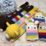 【嵐丸様ご注文品☆】わんちゃん・ネコちゃんペンケースとうさぎちゃん・わんちゃん・ネコちゃんのＩＣカードケース☆