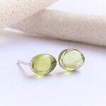 ペリドット　Oピアス　Silver925 or K18