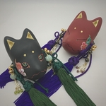董瓊ゑ様ご依頼のお品　〜双狐　春の薄衣を纏て天を斬る〜