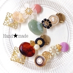 【6種類】アンティークヘアクリップ
