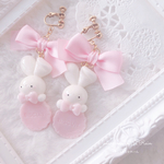 いちごみるくビスケット♡ましゅうさゆめかわピアス/イヤリング