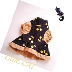 猫服🍒【オーダー】チェリーブラックワンピ