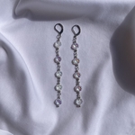 line flowers チェコガラスビーズ