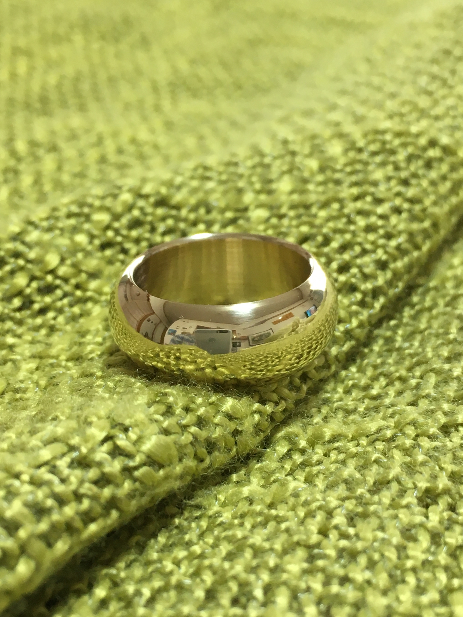 新品・未使用【SOKO】ゴールドリング 24kコート真鍮 US10号(JP22号 真鍮リング(10号)35 - SINCYUYAHIDE'S GALLERY | minne 国内最大