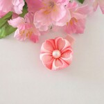 つまみ細工 ベビークリップ 桜SPRING 