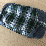 不織布マスクカバー　マスクカバー　春　ダンガリー