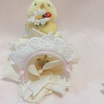 うさぎ♡うさメイドさん☆レースカチューシャベビーピンク☆