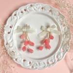 𓇢 チューリップの花束耳飾り𓇢  桜🌸春🌸入学式🌸