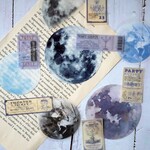 ★数量限定★MOON🌖海外シール・PETシール・フレークシール