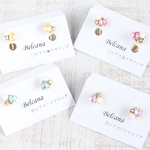 きらめきシリーズ ゴールド系 イヤリング ピアス