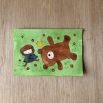 「まんまる地球に」原画　送料無料　