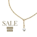 23%off【 SALE 】20個限定 ネックレス ストーン ゴールド セール シンプル プレゼント チョーカー  SN0049