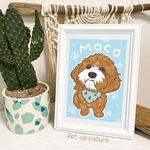 ☺︎期間限定似顔絵【フレーム付・送料無料】