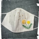 ✨10%off✨たんぽぽ綿毛の旅立ちマスク 春マスク フィルターポケット 大きめマスク