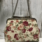 発注商品 pinkrose様 リボン型 角型がま口 ポーチ