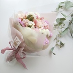 HAPPYピンクの花束  