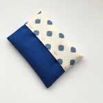 プロヴァンス柄 ロイヤルブルー＊ポケットティッシュケース 普通サイズ 