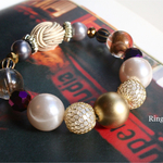 Kid's Bracelet <Caffe latte>- Grande （大人用）
