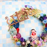 初節句　男の子の節句　リース　春　お祝い