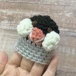 文鳥のアクリルたわし【ノーマル】