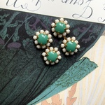 rétro apple green pierce / earring