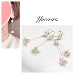 ゆらゆらフラワー✧︎*。ピアス・イヤリング