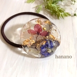 antique flower ヘアゴム　ポニーフック　プレゼント　ギフト　誕生日プレゼント　バースデープレゼント　ビジュー　プチギフト