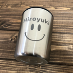 【300ｍＬ】《無印良品》名入れ・名前入り　ステンレスタンブラー・保温保冷マグ＜No.137＞