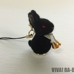 ストラップうさぎ　「ラ・カンパネッラ」
