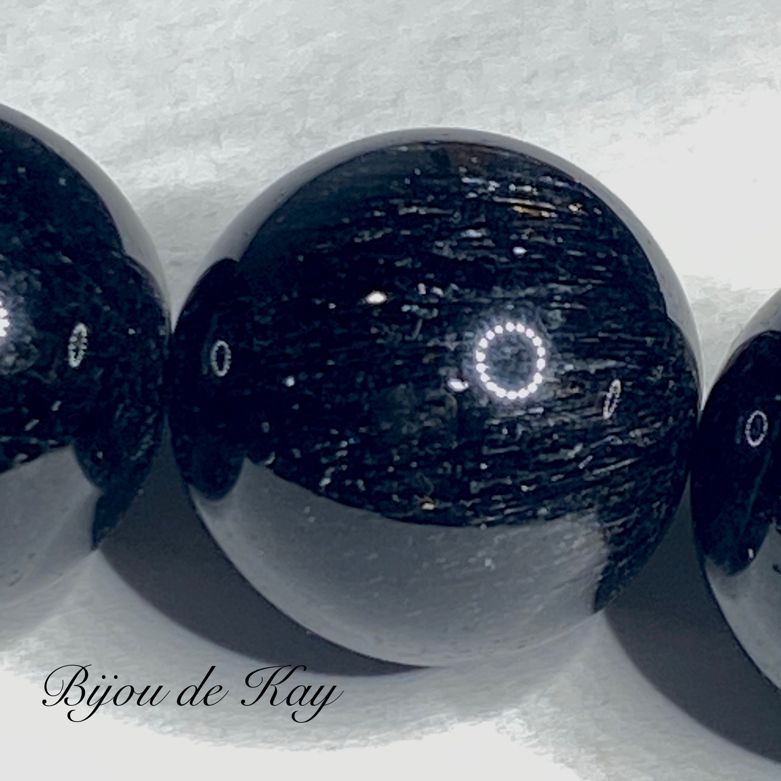 超希少☆ モリオンインルチルクォーツ ブレスレット - Kay✴︎ 光波動