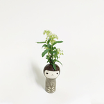 こけしちゃん花瓶 ほうじ茶
