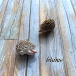 再販ラスト❣️【チャーム】rubber toy charms Ⅵ #Hedgehog