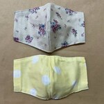 ●リバーシブル立体布マスクカバー　花柄　販売分で終了ですm(__)m　市販不織布マスクカバー