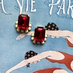 strawberry pierce / earring