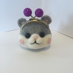 ハムちゃんながま口