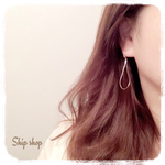 simple シルバーピアス