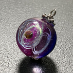 IORI銀河　宇宙玉レジン〜惑星　レジンネックレス
