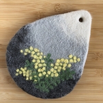 ミモザの鍋敷き兼鍋つかみ