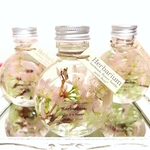 ❤️枝ごと*本物の桜ハーバリウム*ねこ瓶ver.