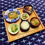 ミニチュア🐟鯖の味噌煮定食