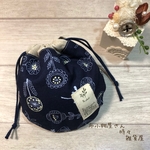 セール❣まるい巾着袋　北欧お花