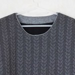 キルトニット・チュニック✴︎グレー