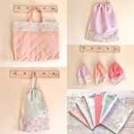 ［F様オーダー品 ] LIBERTY通園・通学グッズ